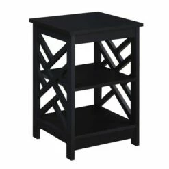 Titan End Table with Shelves - Breighton Home White 15 Titan End Table with Shelves - Breighton Home White -Side Tables Sales unnamed file 3574