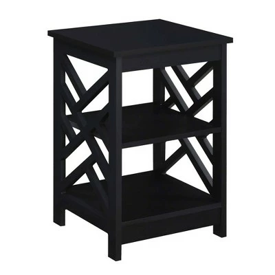 Titan End Table with Shelves - Breighton Home White 8 Titan End Table with Shelves - Breighton Home White - Image 6