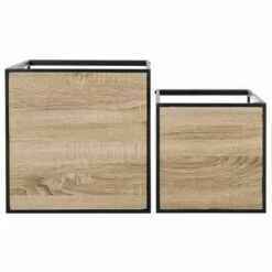 Callia End Table - Light Brown - Safavieh -Side Tables Sales unnamed file 359