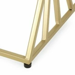 Wadleigh Modern Glam Glass Top End Table Champagne Gold - Christopher Knight Home -Side Tables Sales unnamed file 3628