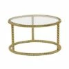 2pc 22"/28" Metal Rope Side Tables Gold - Sagebrook Home 2 2pc 22"/28" Metal Rope Side Tables Gold - Sagebrook Home -Side Tables Sales unnamed file 365