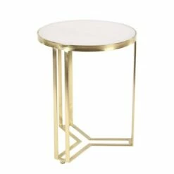 Olivia & May Contemporary Iron Accent Table Gold - Olivia & May -Side Tables Sales unnamed file 3662