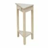 Corner End Table Unfinished - International Concepts -Side Tables Sales unnamed file 3719