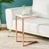 Corral Modern Glam Handcrafted Banswara Marble Top C Shaped Side Table White/Rose Gold - Christopher Knight Home 2 Corral Modern Glam Handcrafted Banswara Marble Top C Shaped Side Table White/Rose Gold - Christopher Knight Home -Side Tables Sales unnamed file 3739