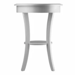 Sasha Round Accent Table - White - Winsome -Side Tables Sales unnamed file 3775