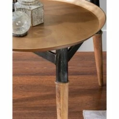 Charlane 2 Tier Side Table Gold - Powell Company -Side Tables Sales unnamed file 3800