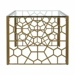 Juliette Glass Top Coffee Table Tempered Glass - Cosmoliving By Cosmopolitan Silver -Side Tables Sales unnamed file 3804