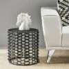 Fenelon Modern Accent Table Black - Christopher Knight Home -Side Tables Sales unnamed file 3859