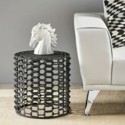 Fenelon Modern Accent Table Black - Christopher Knight Home