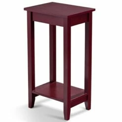 Costway Tall End Table Coffee Stand Night Side Nightstand Accent Furniture -Side Tables Sales unnamed file 3894