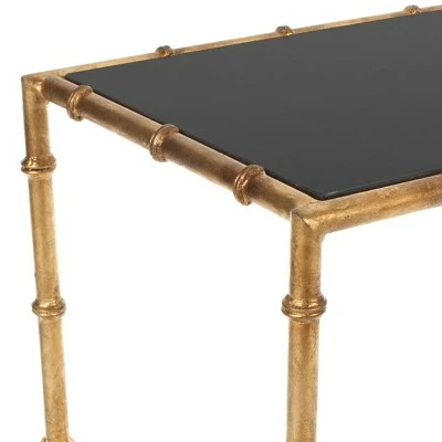 Chandler Accent Table Black/Gold - Safavieh 4 Chandler Accent Table Black/Gold - Safavieh - Image 2
