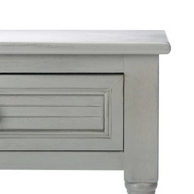 Tate 1 Drawer Accent Table - Safavieh Distressed White 10 Tate 1 Drawer Accent Table - Safavieh Distressed White - Image 8