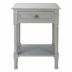 Tate 1 Drawer Accent Table - Safavieh Distressed White 27 Tate 1 Drawer Accent Table - Safavieh Distressed White -Side Tables Sales unnamed file 3916