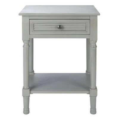 Tate 1 Drawer Accent Table - Safavieh Distressed White 14 Tate 1 Drawer Accent Table - Safavieh Distressed White - Image 12