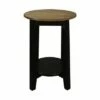 American Oak Top Round End Table Forest Gray/Black - Flora Home 1 American Oak Top Round End Table Forest Gray/Black - Flora Home -Side Tables Sales unnamed file 3919