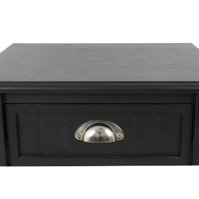 Decor Therapy Bailey Bead Board 1 Drawer Accent Table - Décor Therapy Pine 7 Decor Therapy Bailey Bead Board 1 Drawer Accent Table - Décor Therapy Pine - Image 5