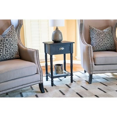 Decor Therapy Bailey Bead Board 1 Drawer Accent Table - Décor Therapy Pine 10 Decor Therapy Bailey Bead Board 1 Drawer Accent Table - Décor Therapy Pine - Image 8