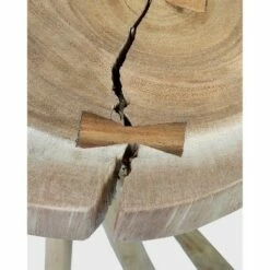 Kenton Teak Accent Table - East at Main White -Side Tables Sales unnamed file 3966