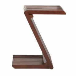 Z-Bamboo End Table Walnut - LumiSource