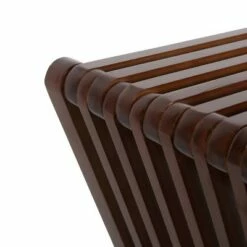 Z-Bamboo End Table Walnut - LumiSource -Side Tables Sales unnamed file 3994