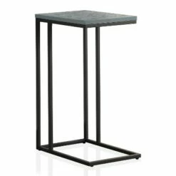 Embo Steel Side Table - miBasics Antique Blue/black -Side Tables Sales unnamed file 4013