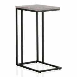 Embo Steel Side Table - miBasics Antique Blue/black -Side Tables Sales unnamed file 4015