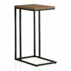 Embo Steel Side Table - miBasics Antique Blue/black -Side Tables Sales unnamed file 4016