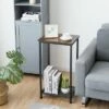 Costway 2-Tier Industrial Side End Accent Telephone Table w/Mesh Shelf Rustic Brown 1 Costway 2-Tier Industrial Side End Accent Telephone Table w/Mesh Shelf Rustic Brown -Side Tables Sales unnamed file 4029
