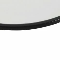 Metal Accent Table Triangle Base with Round Mirror Top - HomePop White -Side Tables Sales unnamed file 4051