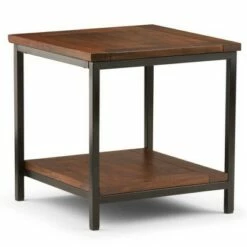 22" Rhonda End Table - WyndenHall Beach Brown -Side Tables Sales unnamed file 4063