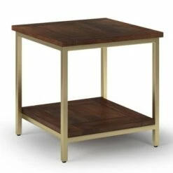 22" Rhonda End Table - WyndenHall Beach Brown -Side Tables Sales unnamed file 4066