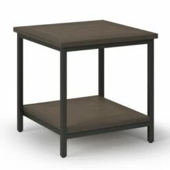 22" Rhonda End Table - WyndenHall Beach Brown -Side Tables Sales unnamed file 4067