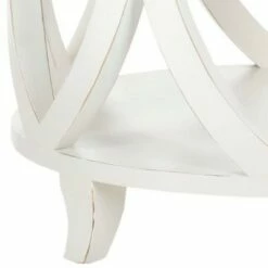 Janika Round Accent Table- Off White - Safavieh -Side Tables Sales unnamed file 4079