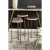 Olivia & May Set of 3 Contemporary Petrified Wood Accent Tables - Olivia & May -Side Tables Sales unnamed file 414