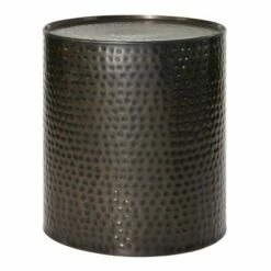 Metal Cylinder Accent Tables (Set of 3) Brown - Olivia & May -Side Tables Sales unnamed file 4179