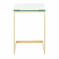 Roman Industrial Side Table Gold - LumiSource -Side Tables Sales unnamed file 4191