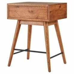 Foerster Mid Century Accent Table - Warm Brown - Inspire Q -Side Tables Sales unnamed file 4197