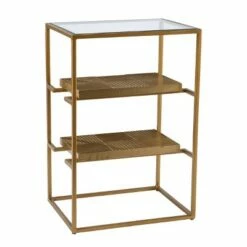 Woobal Glass Top End Table with Storage Brass - Aiden Lane 10 Woobal Glass Top End Table with Storage Brass - Aiden Lane -Side Tables Sales unnamed file 4208
