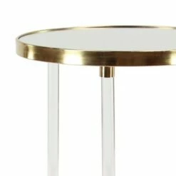 Olivia & May Contemporary Acrylic Accent Table Gold - Olivia & May -Side Tables Sales unnamed file 4226