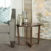 Tansy Small Accent Table - Wood - Rich Mahogany - Christopher Knight Home -Side Tables Sales unnamed file 4256
