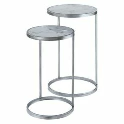 Breighton Home Gold Coast Mirrored Nesting End Tables - Johar Furniture -Side Tables Sales unnamed file 4266