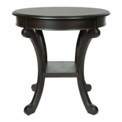 Vermont Accent Table - OSP Home Furnishings Antique Carribean Blue