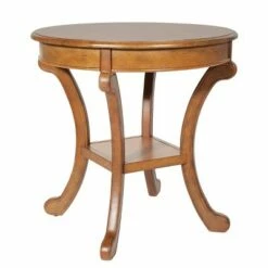 Vermont Accent Table - OSP Home Furnishings Antique Carribean Blue -Side Tables Sales unnamed file 4274