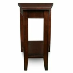 Laurent Recliner Wedge Table Chocolate Cherry Finish - Leick Home -Side Tables Sales unnamed file 4278