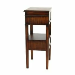 Distressed Wooden Side Table with Drawers - Olivia & May Rustic Brown 14 Distressed Wooden Side Table with Drawers - Olivia & May Rustic Brown -Side Tables Sales unnamed file 4293