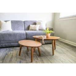 Decor Therapy Spoon Table Set Pecan - Décor Therapy