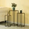 Vintiquewise Modern Nesting Display Tables Square Accent Side End Table, Set of 3 -Side Tables Sales unnamed file 4401