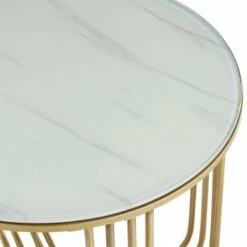 Studio 55D Luxury Bronze Metal Round Accent Side End Table 24" Wide Gold Marbleized Glass Tabletop Living Room Bedroom Entryway 8 Studio 55D Luxury Bronze Metal Round Accent Side End Table 24" Wide Gold Marbleized Glass Tabletop Living Room Bedroom Entryway -Side Tables Sales unnamed file 4421