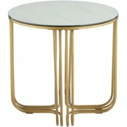 Studio 55D Luxury Bronze Metal Round Accent Side End Table 24" Wide Gold Marbleized Glass Tabletop Living Room Bedroom Entryway 11 Studio 55D Luxury Bronze Metal Round Accent Side End Table 24" Wide Gold Marbleized Glass Tabletop Living Room Bedroom Entryway -Side Tables Sales unnamed file 4424