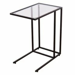 Costway 2PCS Coffee Tray Side Sofa End Table Ottoman Couch Stand TV Lap W/Glass Top 14 Costway 2PCS Coffee Tray Side Sofa End Table Ottoman Couch Stand TV Lap W/Glass Top -Side Tables Sales unnamed file 4490